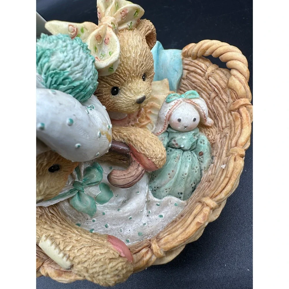 Cherished‎ Teddies Beth Blossom Friends Are Never Far Apart Figurine 1991